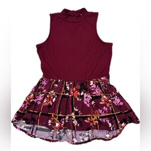 Candie's Rich Red Ribbed Top